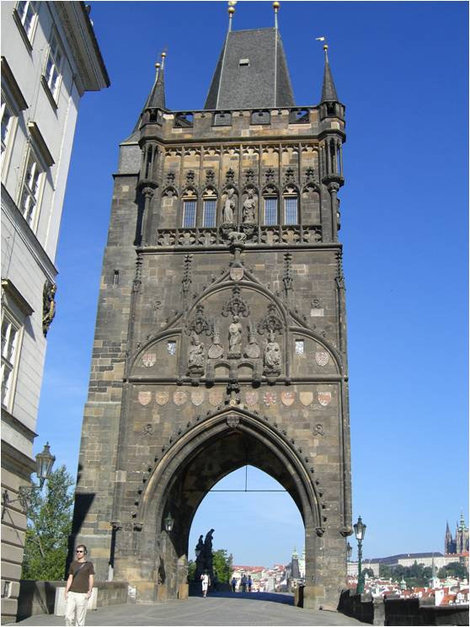 Староместская мостовая башня у Карлова моста Прага, Чехия