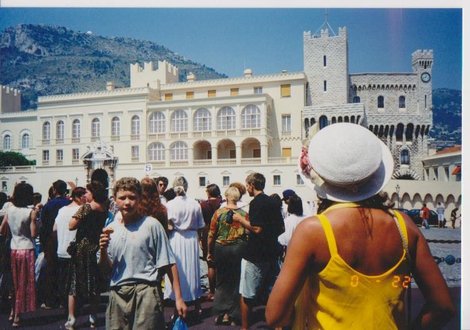 Вид на Дворец Монако
