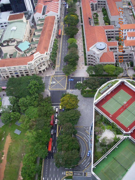 Вид из нашего номера Сингапур (город-государство)