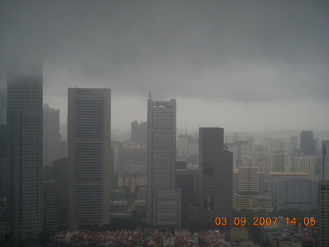Тропический ливень Сингапур (город-государство)
