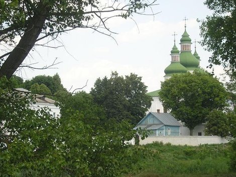 Монастырь в Даневке Черниговская область, Украина