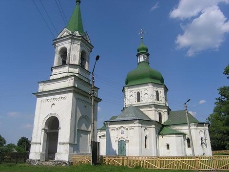 Свято-Воскресенская церковь в Седневе Черниговская область, Украина