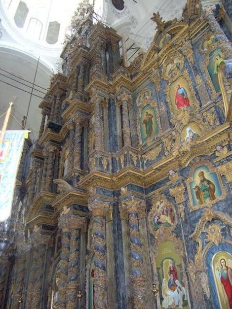Иконостас собора в Козельце Черниговская область, Украина