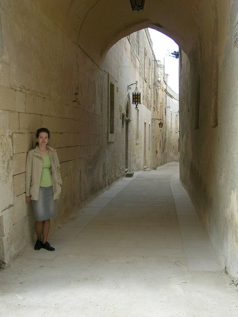 Улочка Мдины Остров Мальта, Мальта