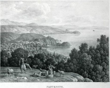 Партенитская долина на гравюре Кугельхена (нач. 19 века) ( Республика Крым, Россия