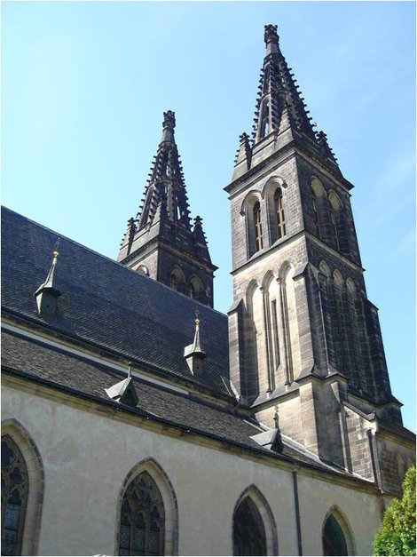 Костел Св. Петра и Павла в Вышеграде Прага, Чехия